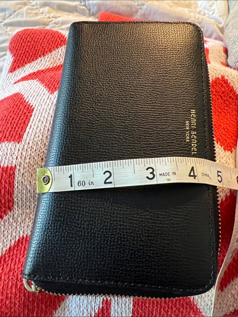 Henri bendel large zip up wallet - Picture 5 of 8